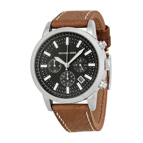 Michael Kors MK8309 Men's Watch Chronograph Quartz Brown 